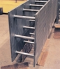 Figure 2: Bi-Steel, steel plates joined by bars using double- ended friction welding
