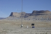 Figure 2: Meteorological  tower on site