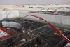 Safety-related concrete is poured for the Barakah unit 1 basemat